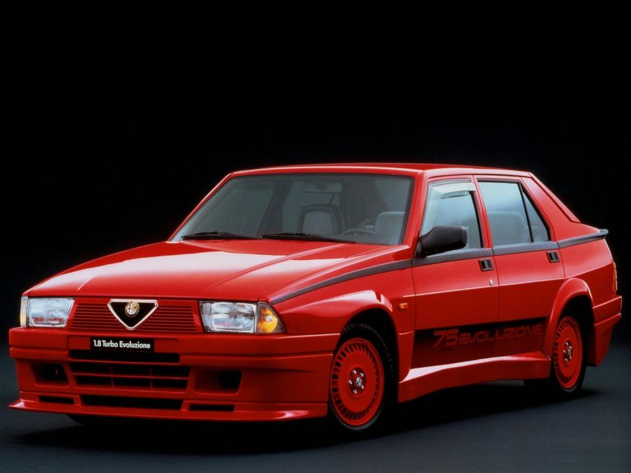  Alfa Romeo 75 1.8i Turbo Evoluzione (162B) 1987 года  (фото 10 из 10)